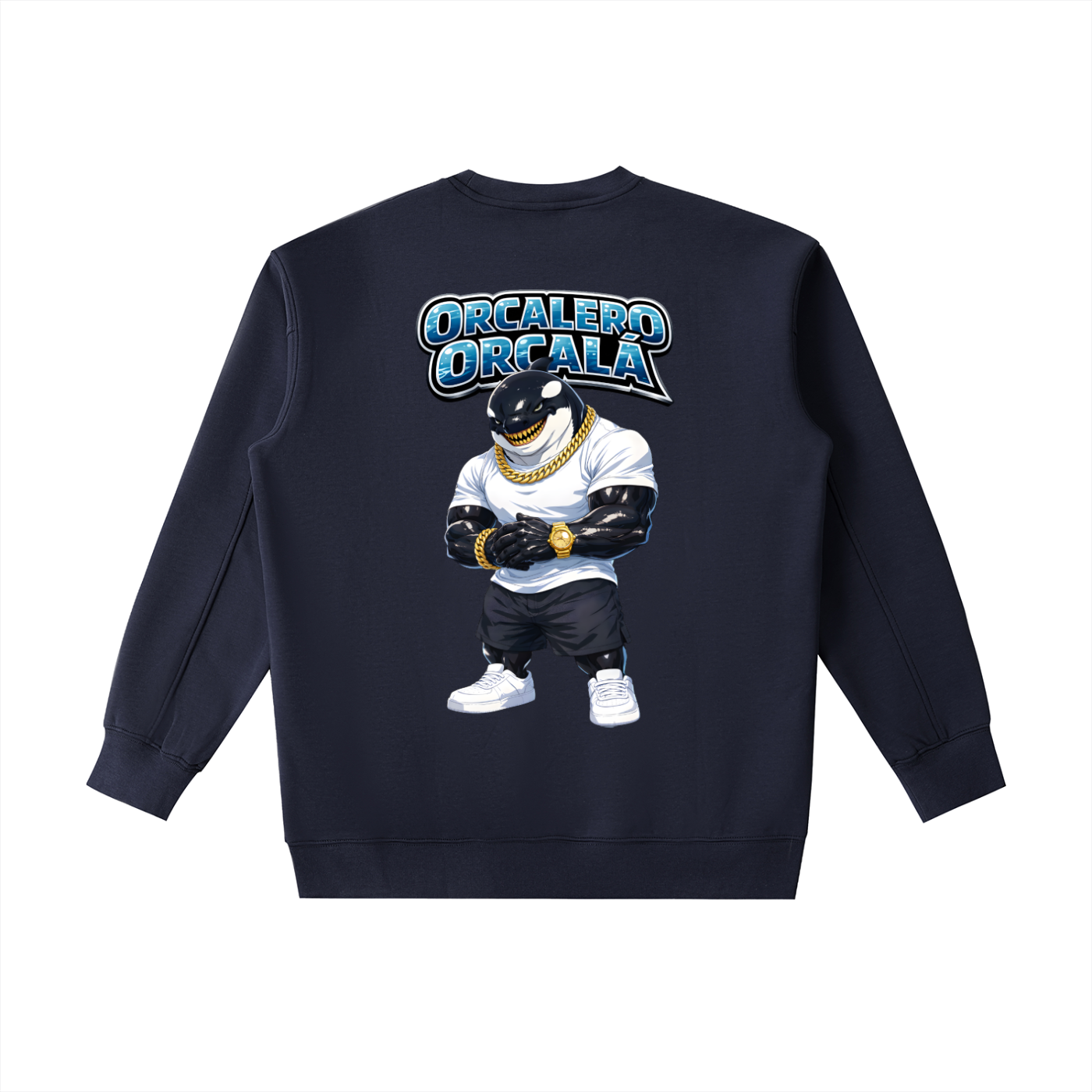 "Orcalero Orcala" Essential Heavyweight Crewneck Sweatshirt