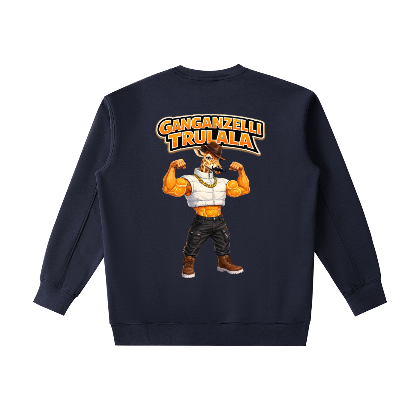 "Ganganzelli Trulala" Essential Heavyweight Crewneck Sweatshirt