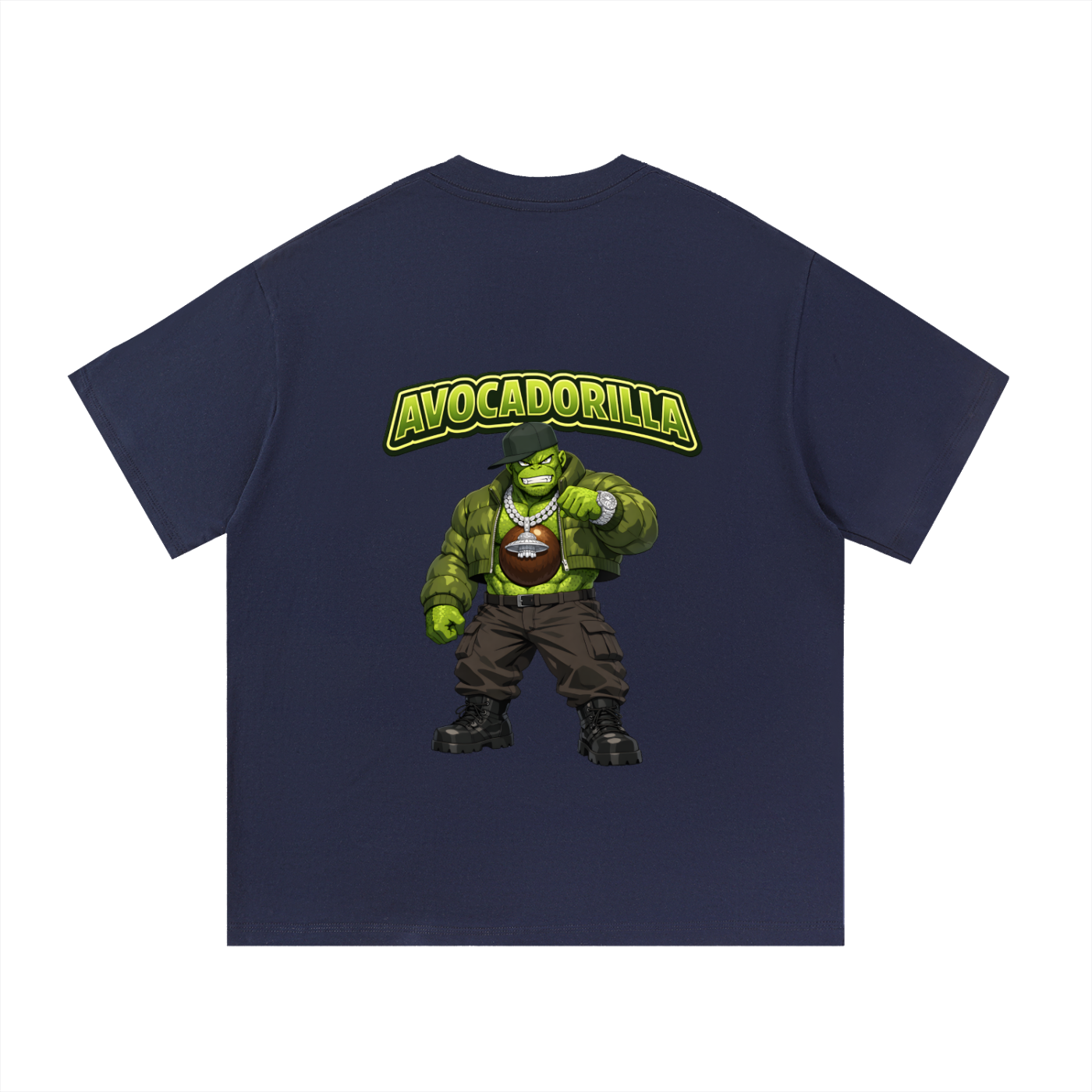 "Avocadorilla" Essential Cotton T-Shirt