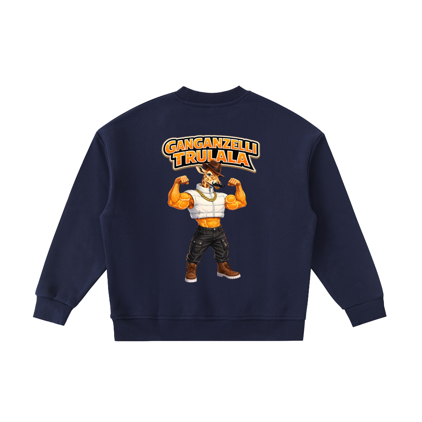 "Ganganzelli Trulala" Essential Fleece Kids' Crewneck Sweatshirt