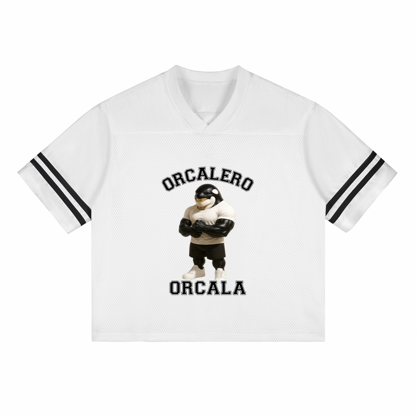 Taped Mesh T-Shirt