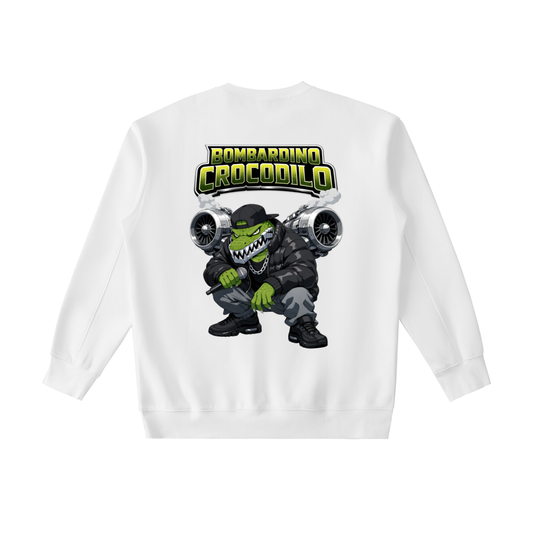 "Bombardino Crocodilo" Essential Heavyweight Crewneck Sweatshirt