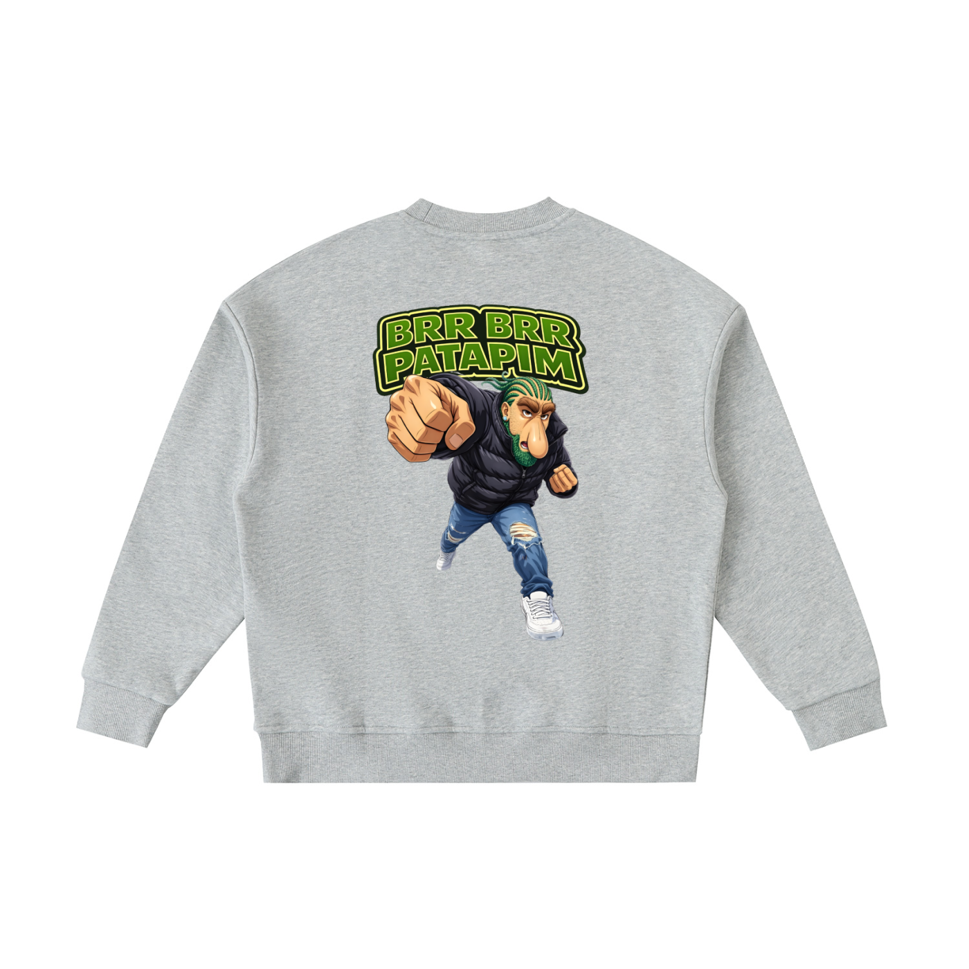 "Brr Brr Patapim" Essential Fleece Kids' Crewneck Sweatshirt
