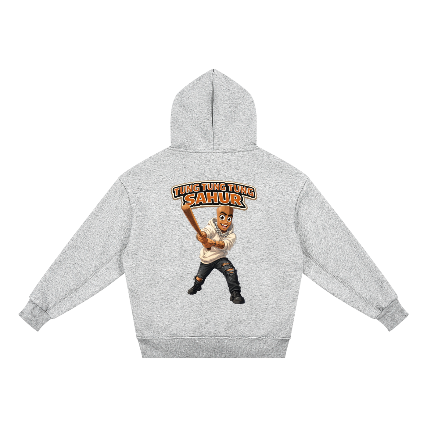 "Tung Tung Tung Sahur" Essential Kids' Fleece Hoodie