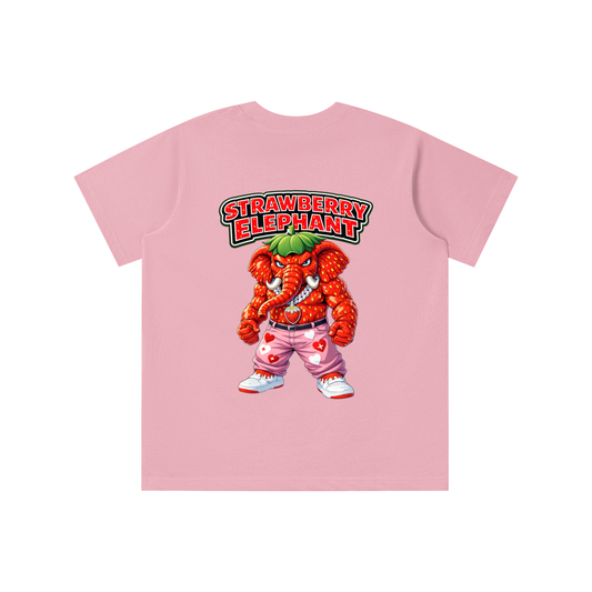 "Strawberry Elephant" Essential Kids' T-shirt