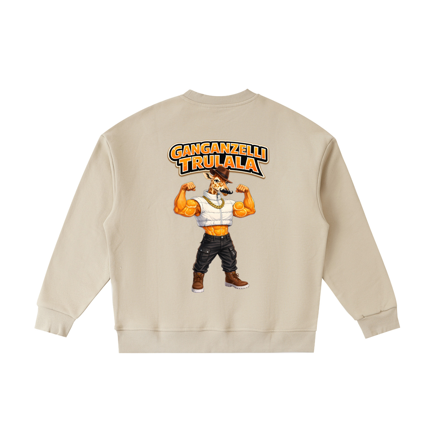 "Ganganzelli Trulala" Essential Fleece Kids' Crewneck Sweatshirt