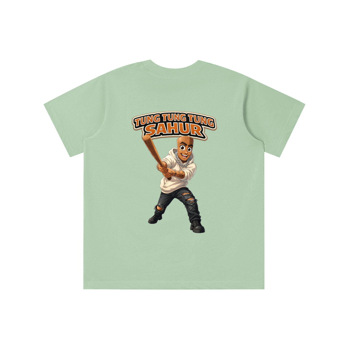 "Tung Tung Tung Sahur" Essential Kids' T-shirt