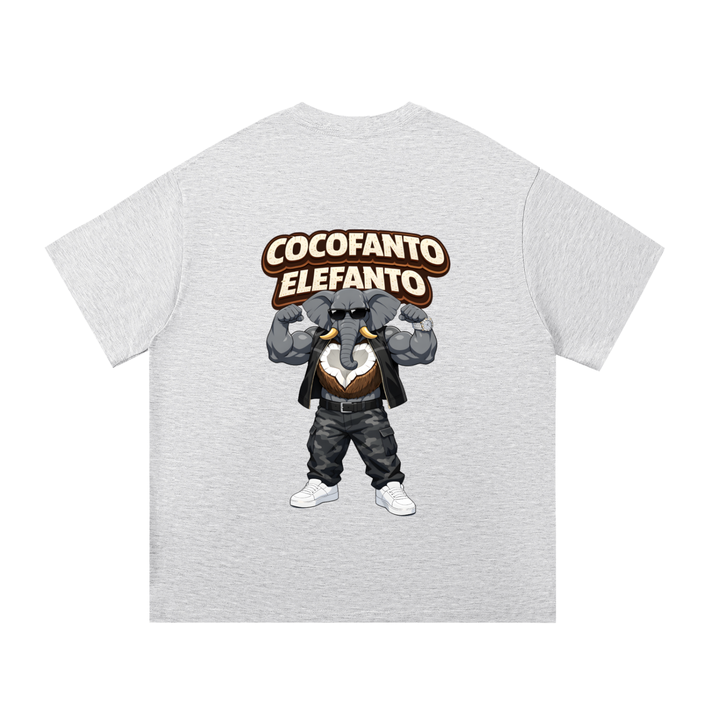 "Cocofanto Elefanto" Essential Cotton T-Shirt