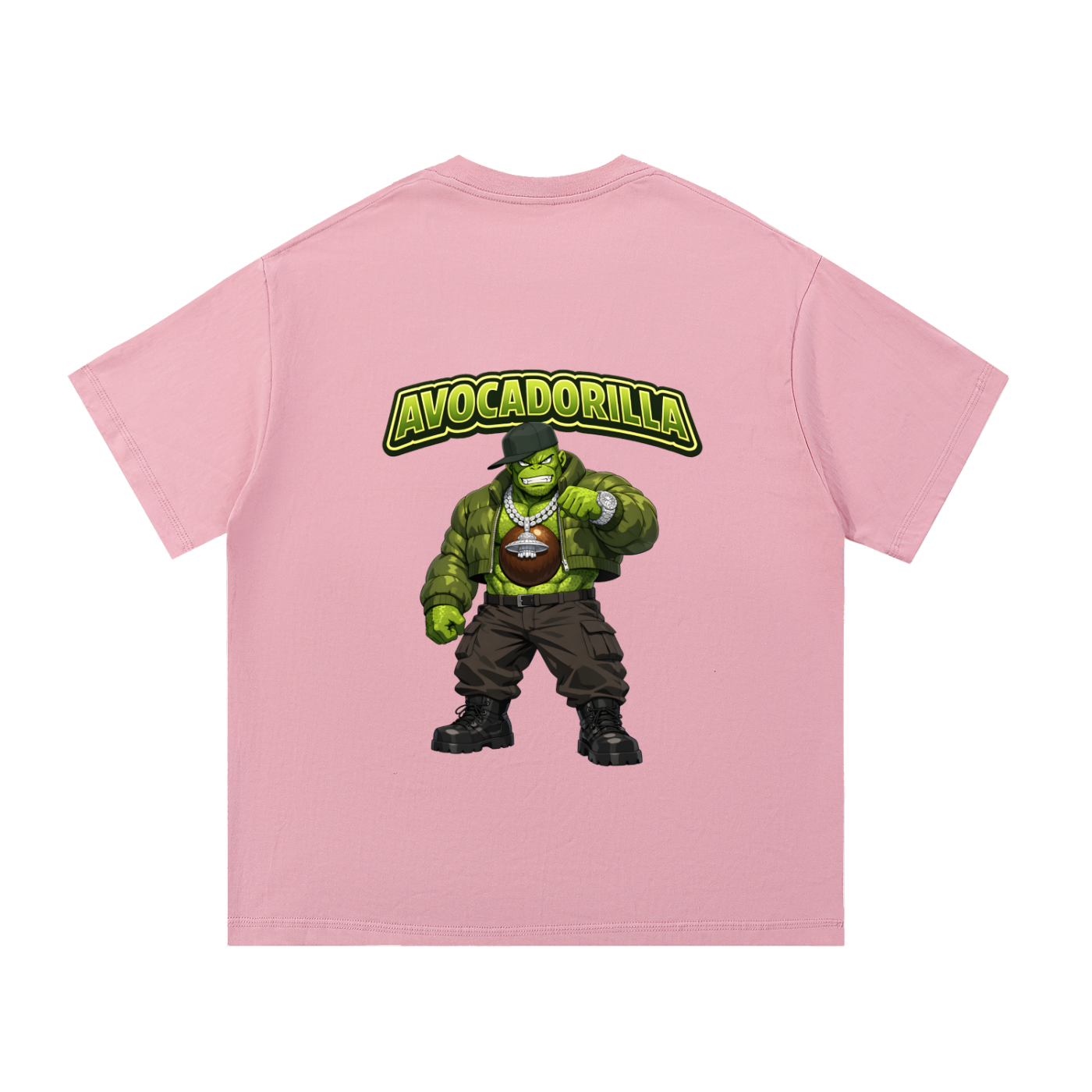 "Avocadorilla" Essential Cotton T-Shirt