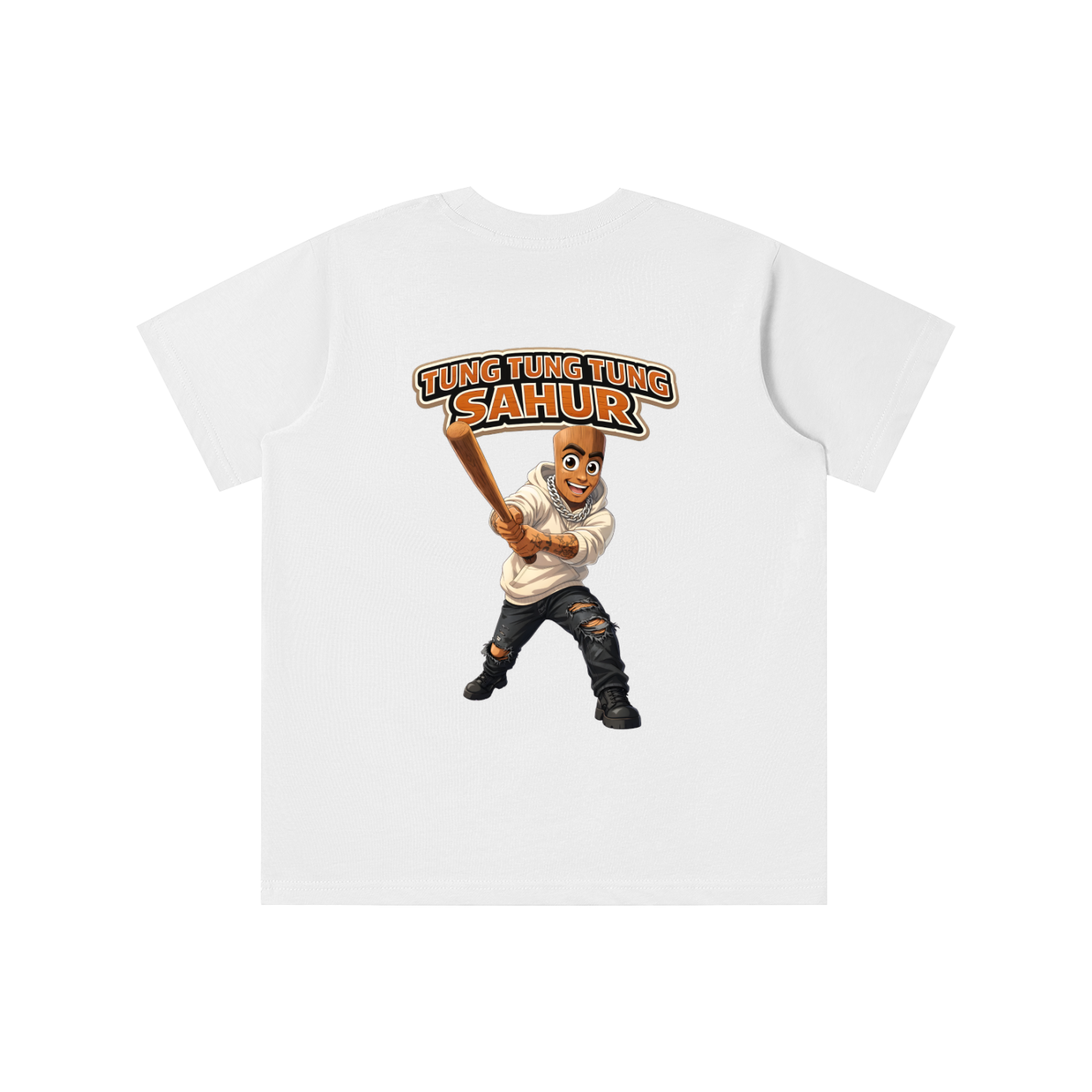 "Tung Tung Tung Sahur" Essential Kids' T-shirt