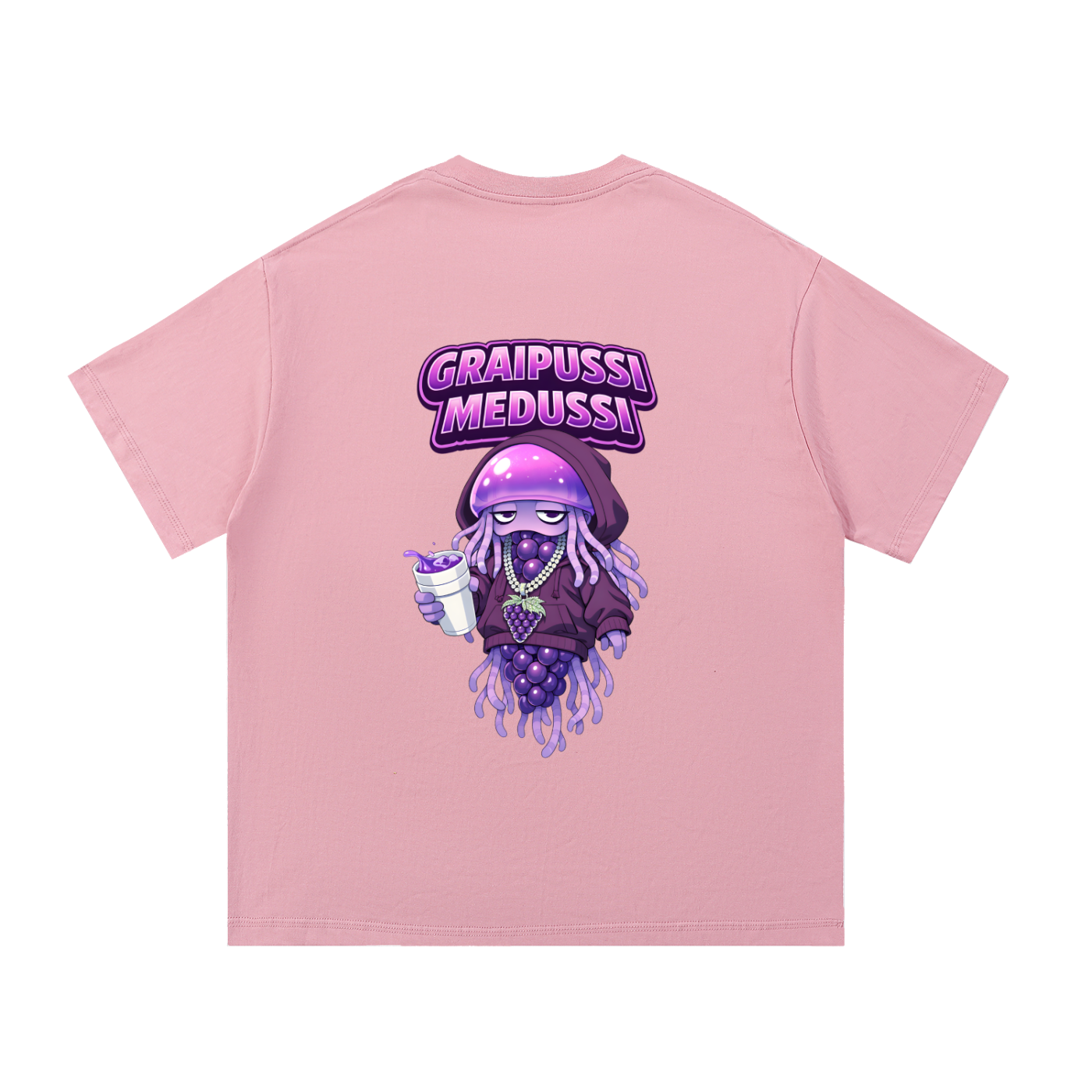 "Graipussi Medussi" Essential Cotton T-Shirt