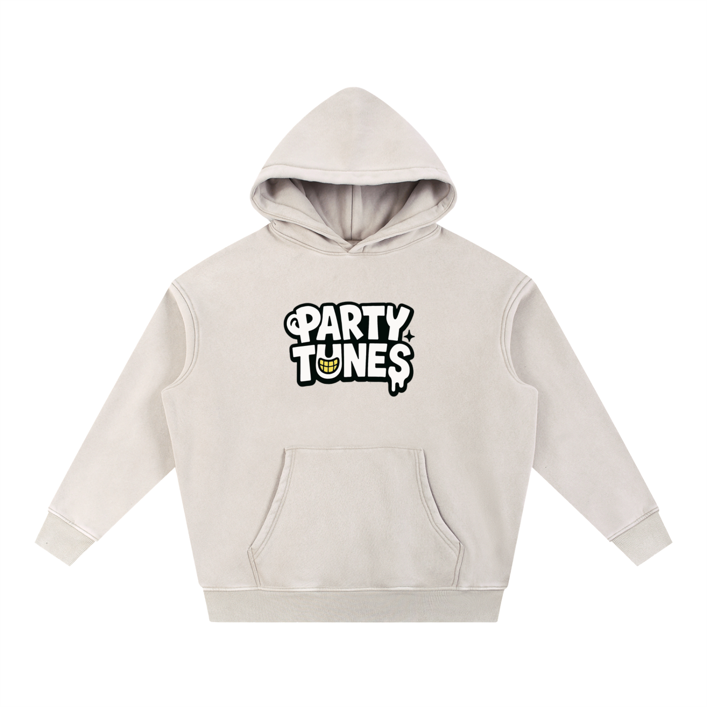 "Tung Tung Tung Sahur" Snow Wash Fleece Oversize Hoodie