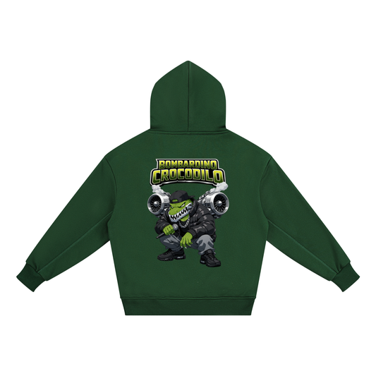 "Bombardino Crocodilo" Essential Kids' Fleece Hoodie