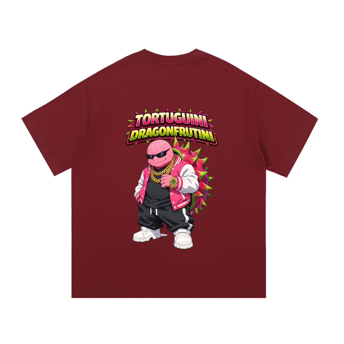 "Tortugini Dragonfrutini" Essential Cotton T-Shirt