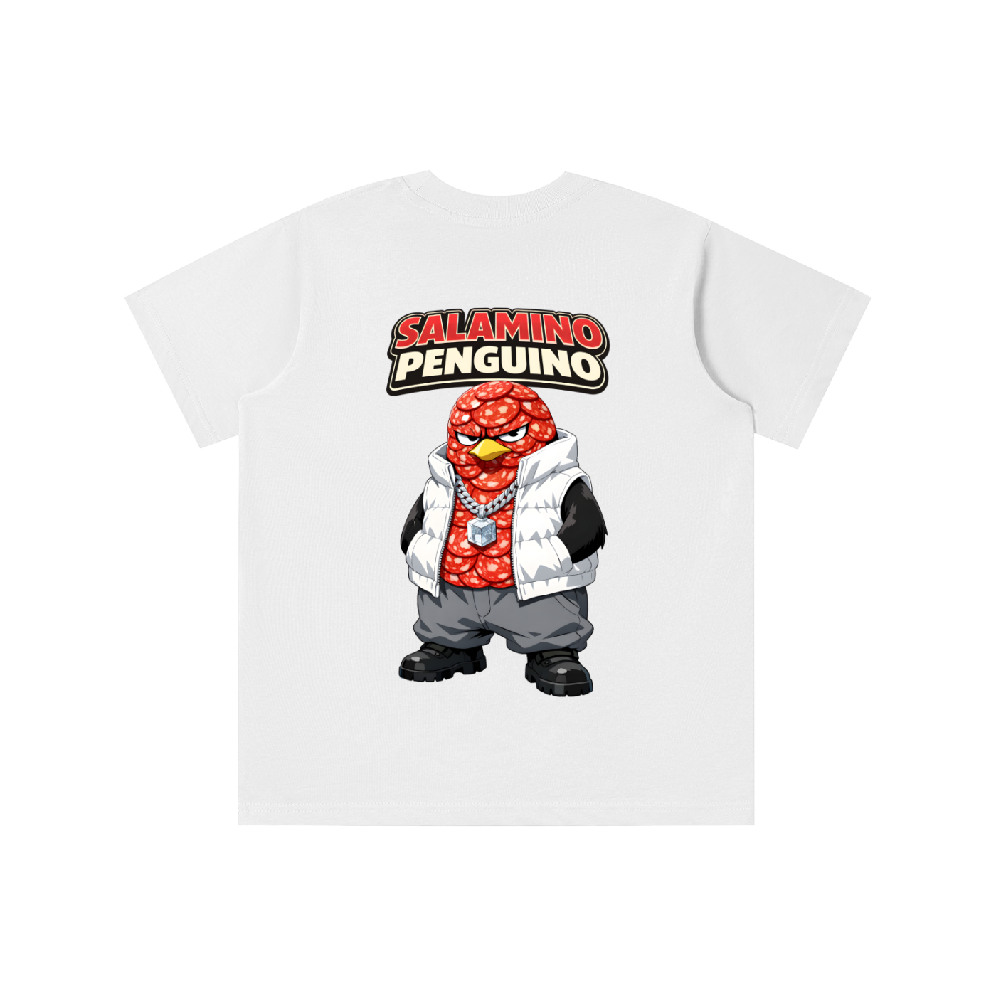 "Salamino Penguino" Essential Kids' T-shirt