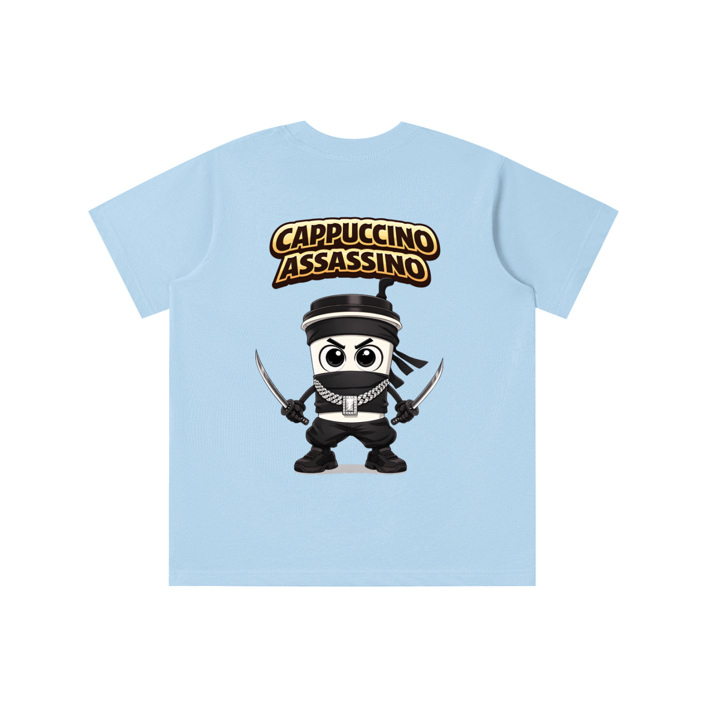 "Cappuccino Assassino" Essential Kids' T-shirt
