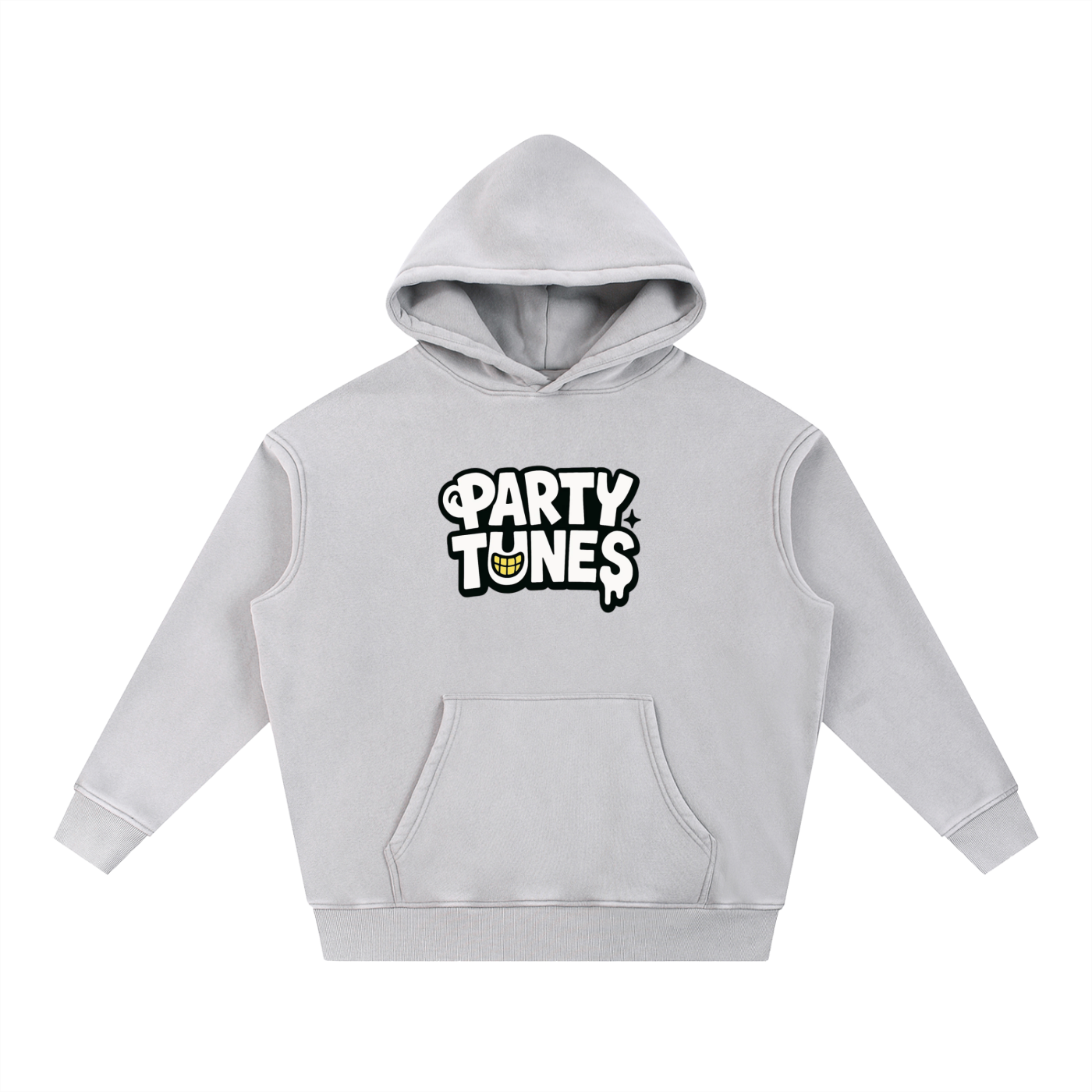 "Strawberry Elephant" Snow Wash Fleece Oversize Hoodie