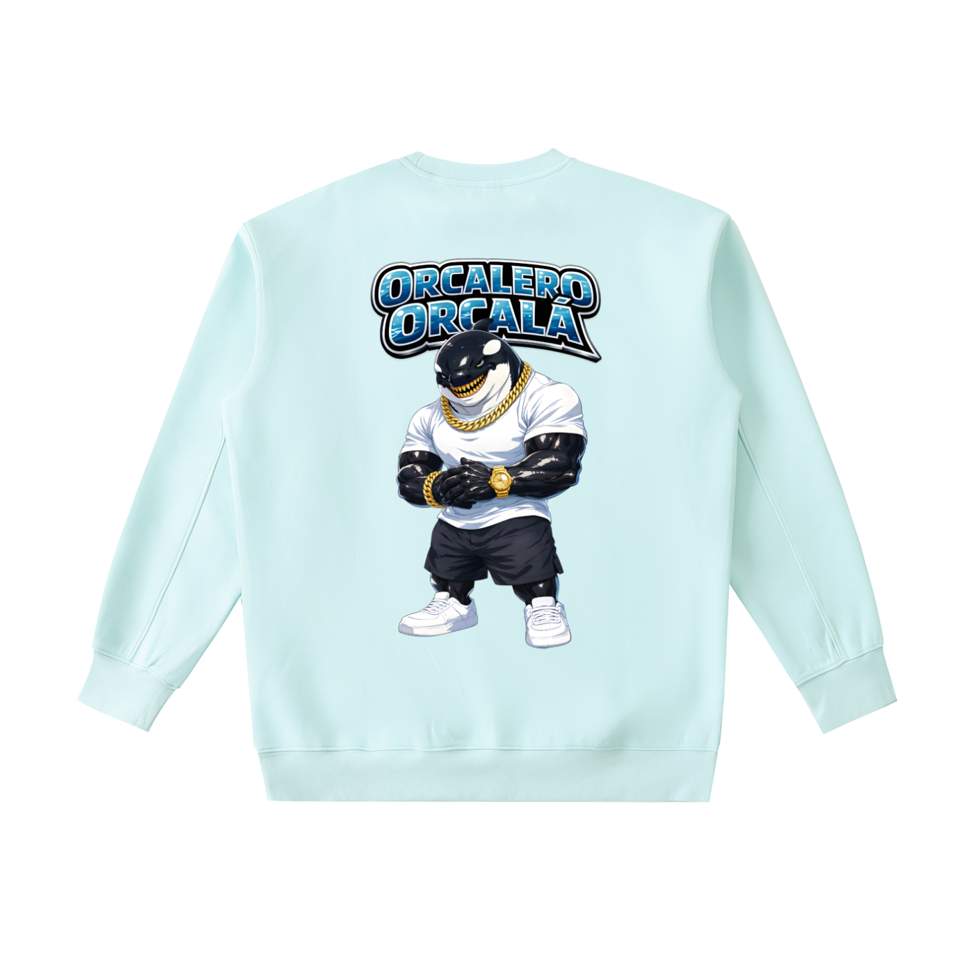 "Orcalero Orcala" Essential Heavyweight Crewneck Sweatshirt
