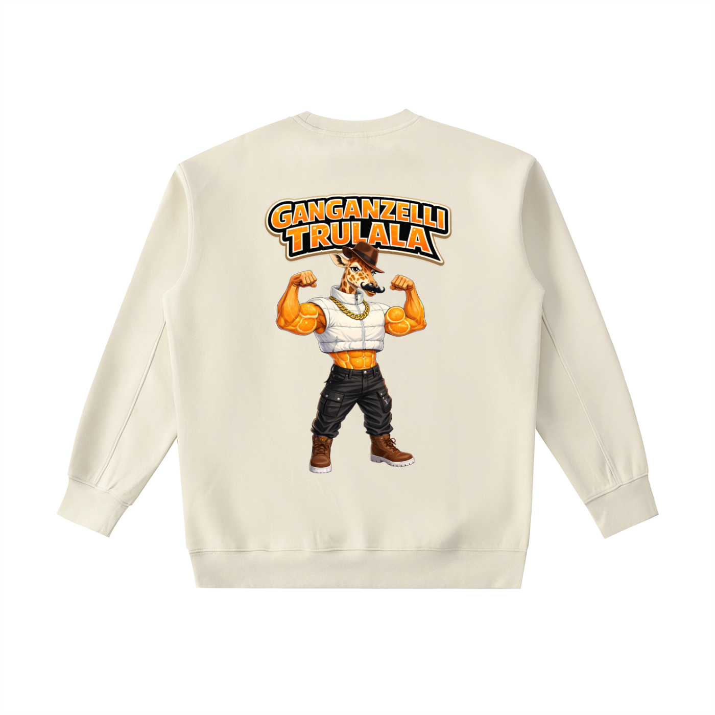 "Ganganzelli Trulala" Essential Heavyweight Crewneck Sweatshirt