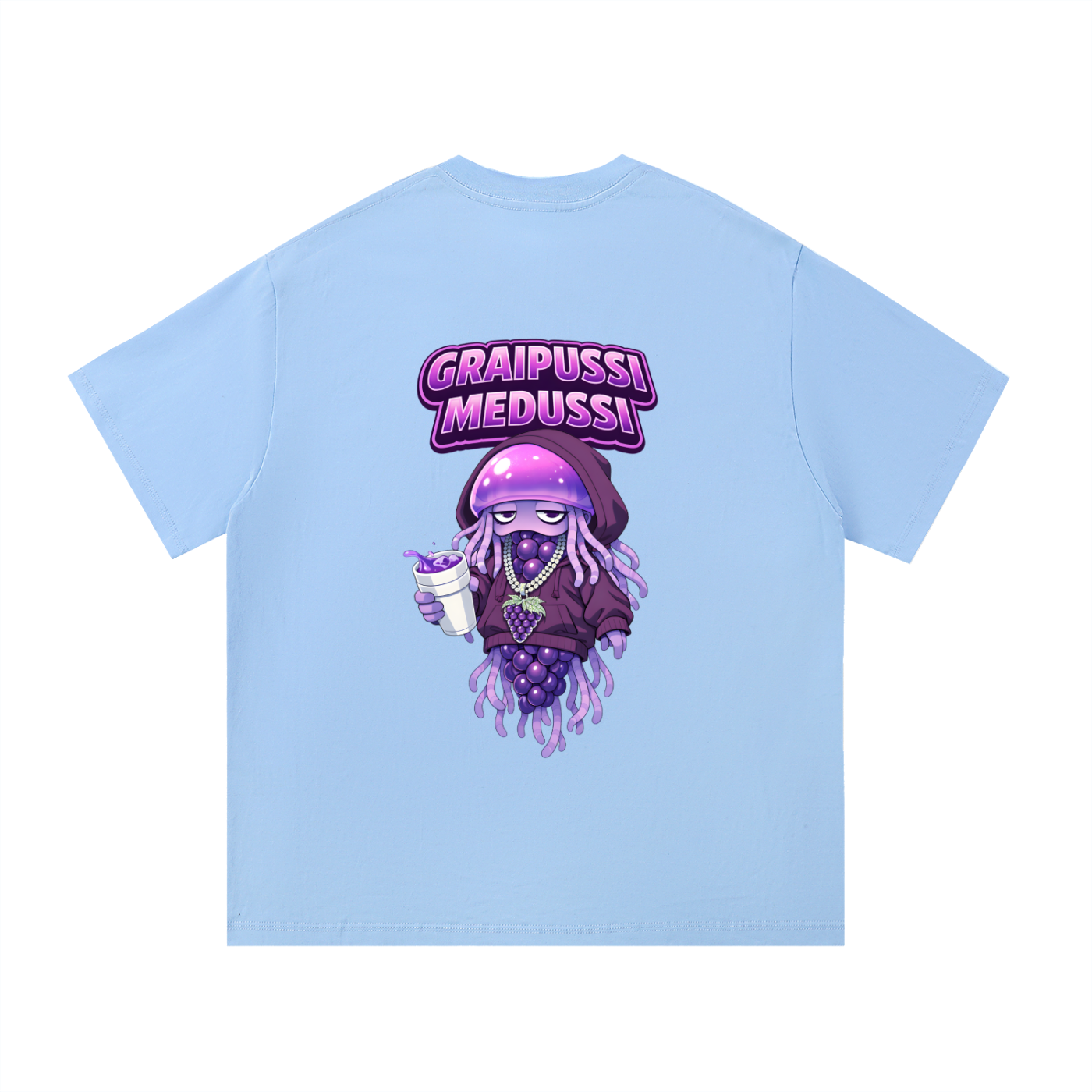 "Graipussi Medussi" Essential Cotton T-Shirt