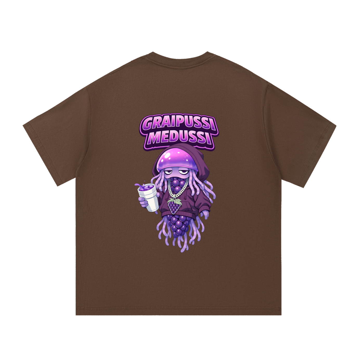 "Graipussi Medussi" Essential Cotton T-Shirt