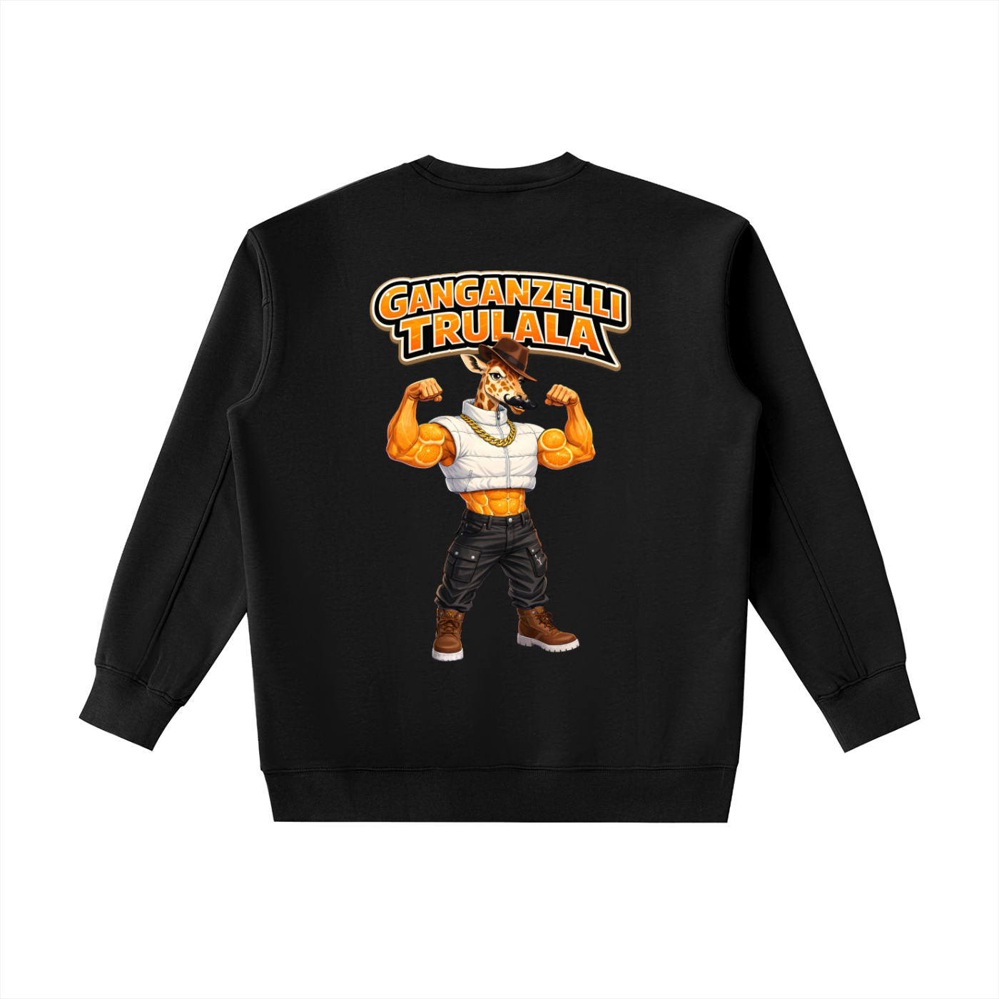 "Ganganzelli Trulala" Essential Heavyweight Crewneck Sweatshirt