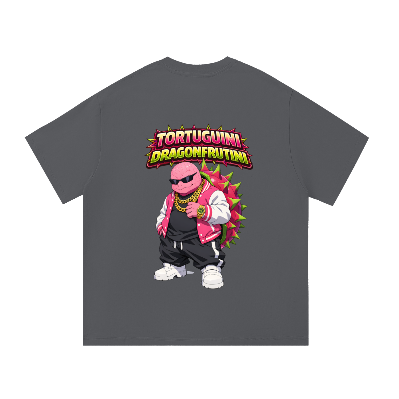 "Tortugini Dragonfrutini" Essential Cotton T-Shirt