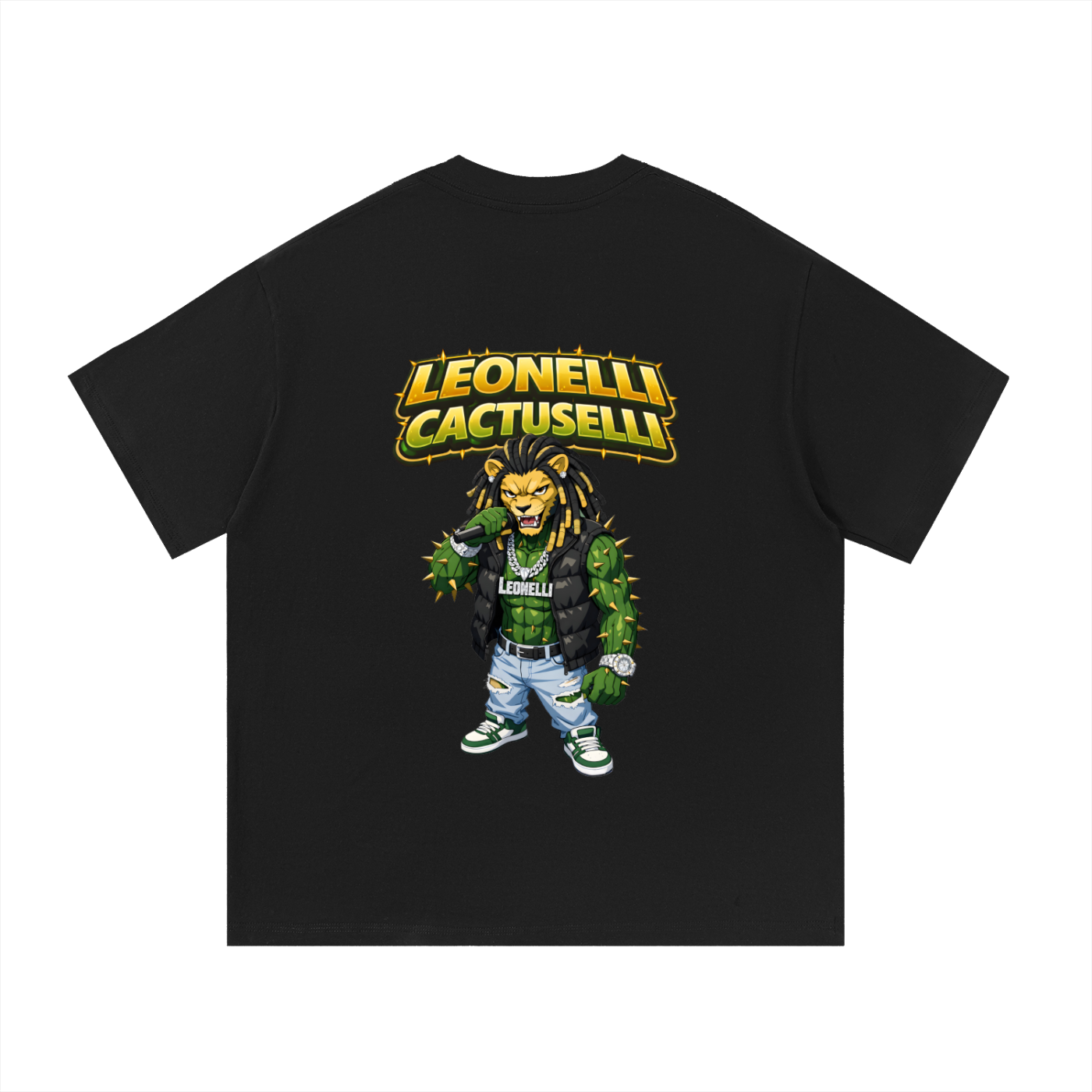 "Leonelli Cactuselli" Essential Cotton T-Shirt