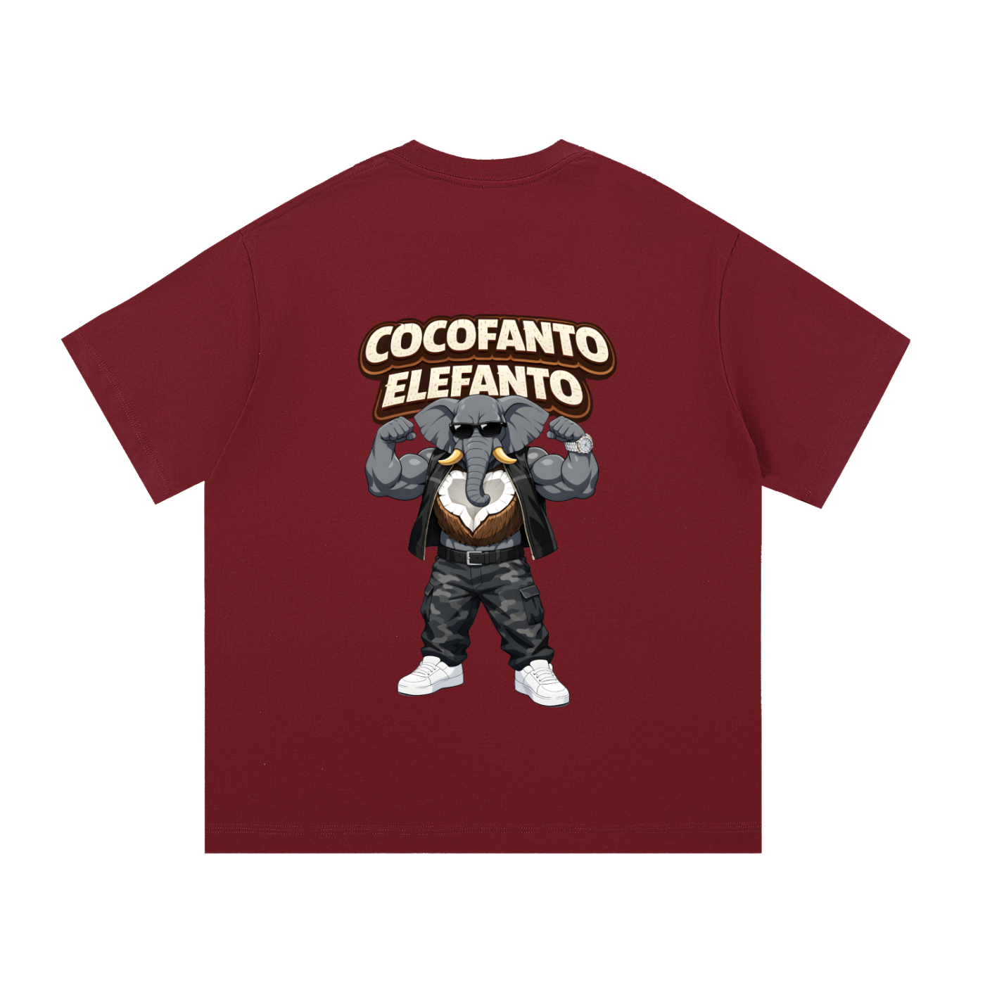 "Cocofanto Elefanto" Essential Cotton T-Shirt