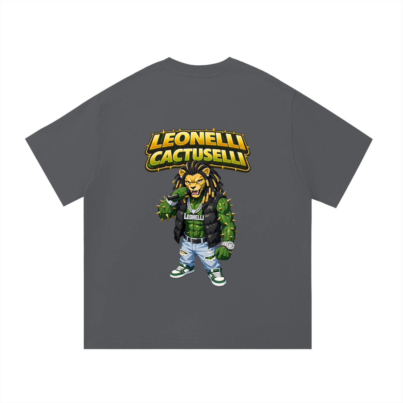 "Leonelli Cactuselli" Essential Cotton T-Shirt