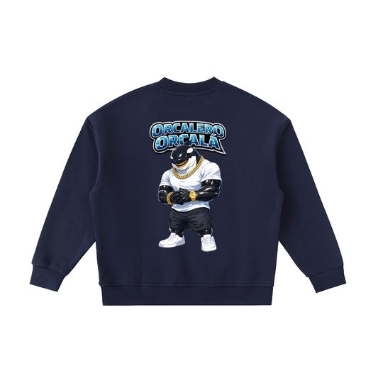 "Orcalero Orcala" Essential Fleece Kids' Crewneck Sweatshirt