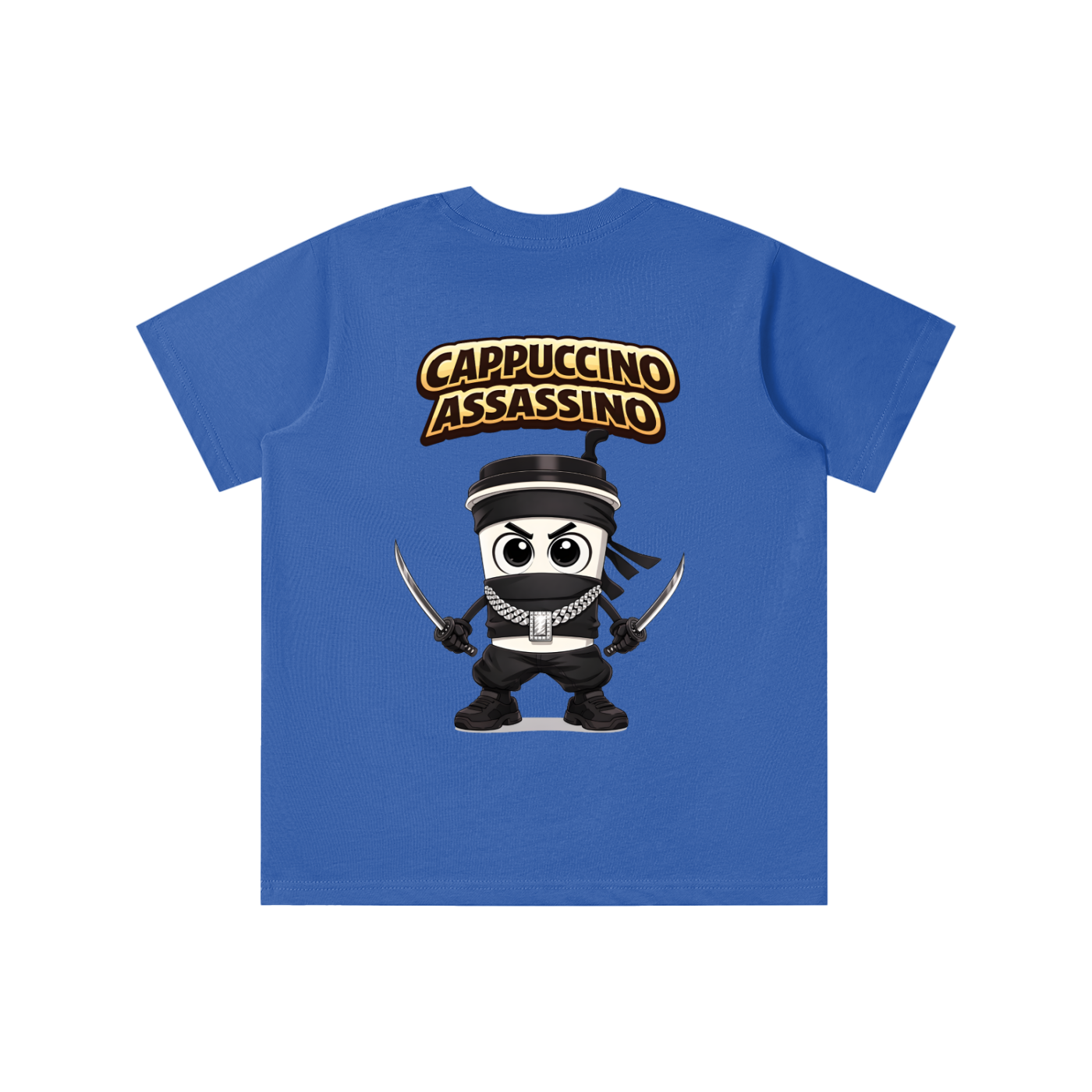 "Cappuccino Assassino" Essential Kids' T-shirt