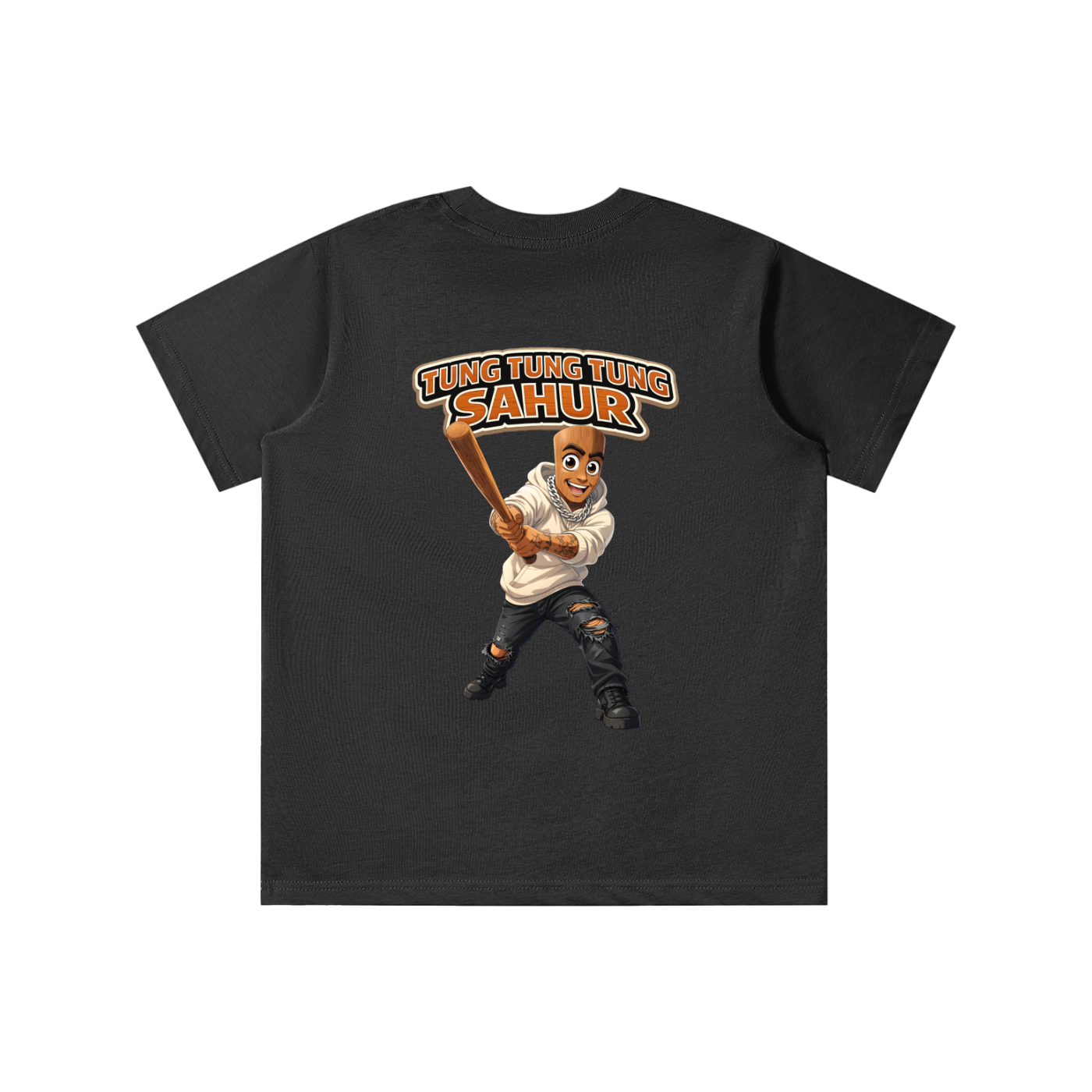 "Tung Tung Tung Sahur" Essential Kids' T-shirt