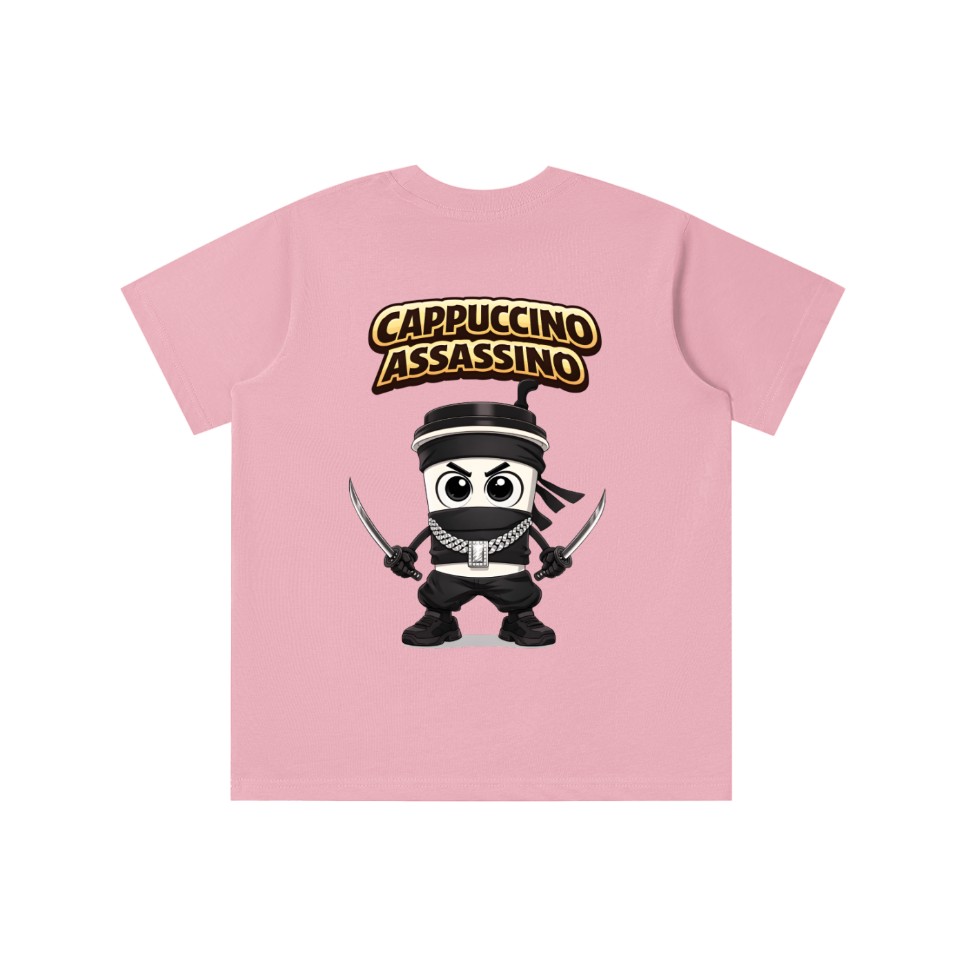 "Cappuccino Assassino" Essential Kids' T-shirt