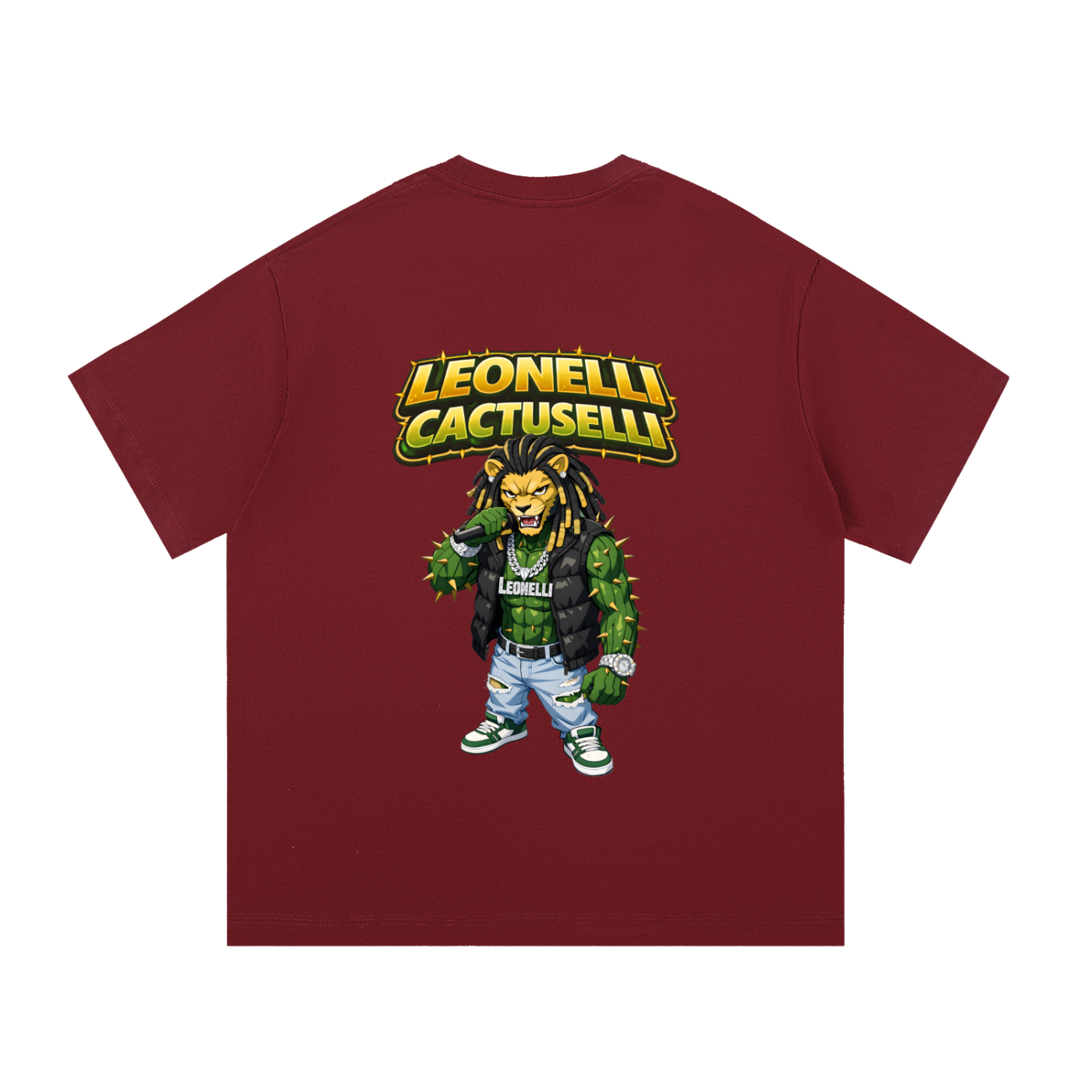 "Leonelli Cactuselli" Essential Cotton T-Shirt
