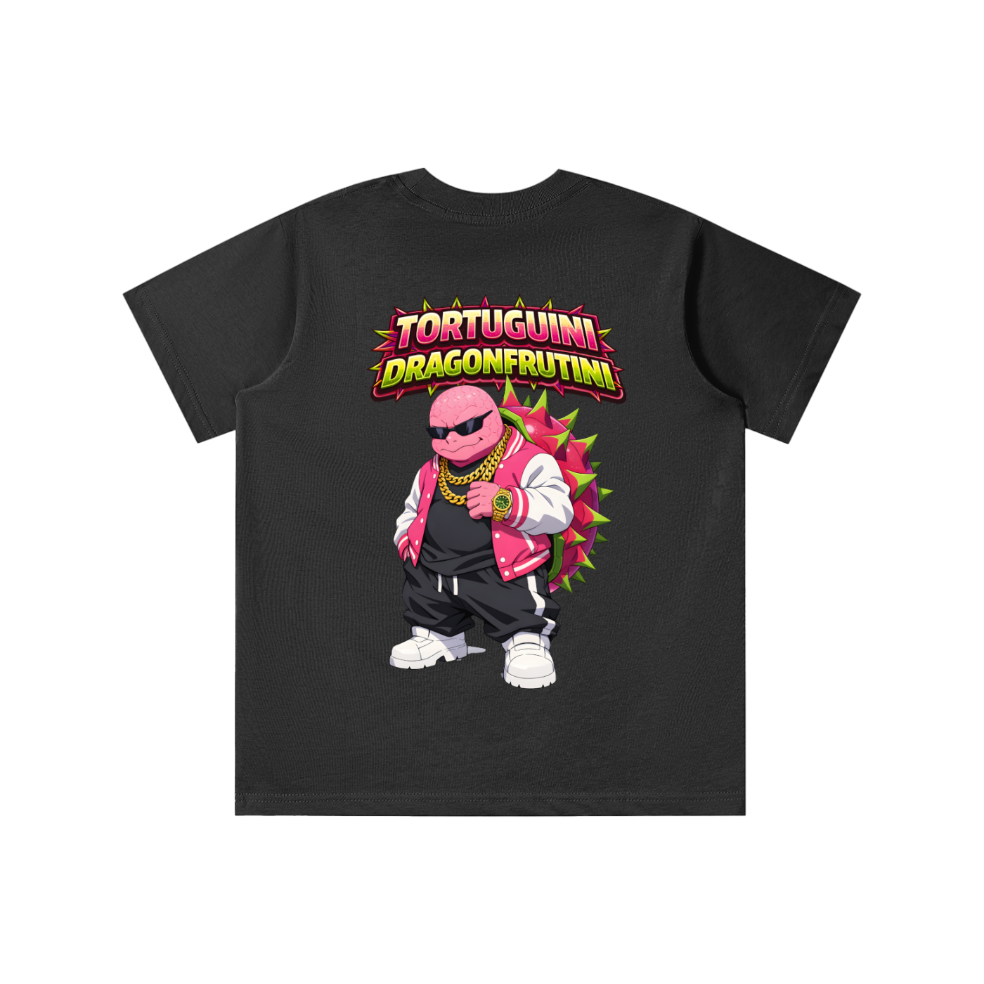"Tortugini Dragonfrutini" Essential Kids' T-shirt