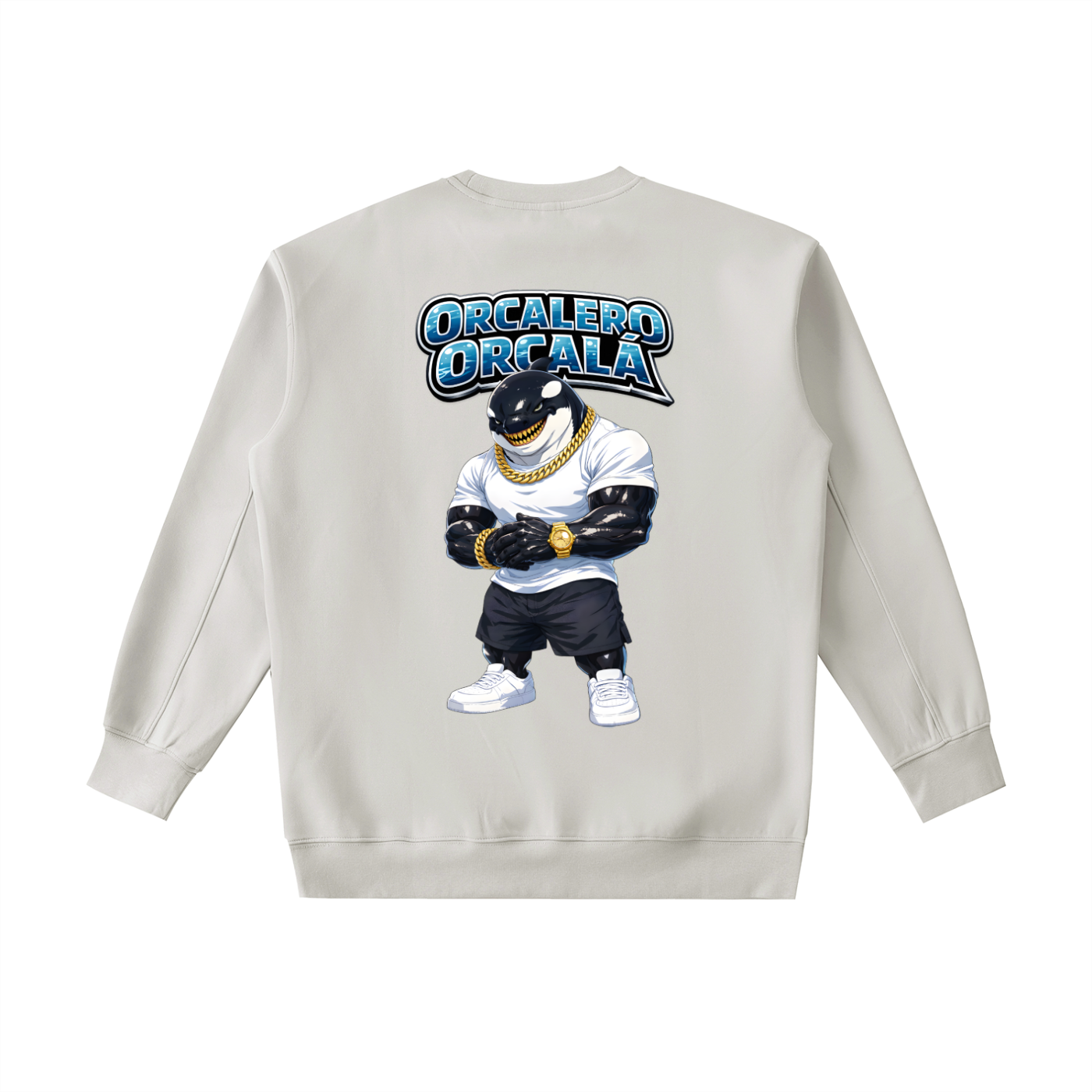 "Orcalero Orcala" Essential Heavyweight Crewneck Sweatshirt
