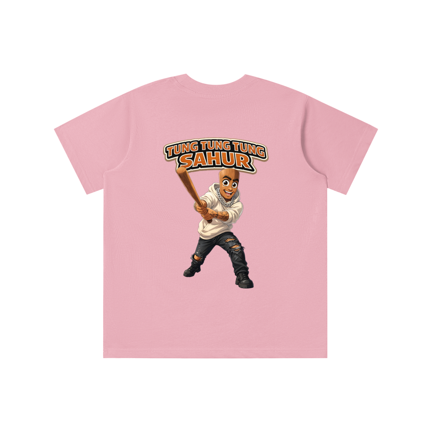 "Tung Tung Tung Sahur" Essential Kids' T-shirt