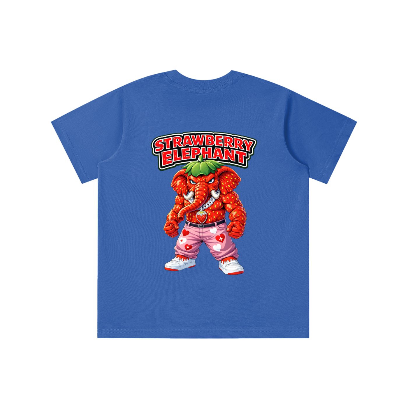 "Strawberry Elephant" Essential Kids' T-shirt