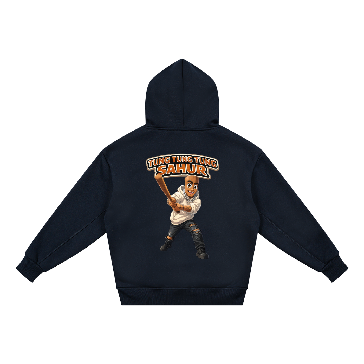 "Tung Tung Tung Sahur" Essential Kids' Fleece Hoodie
