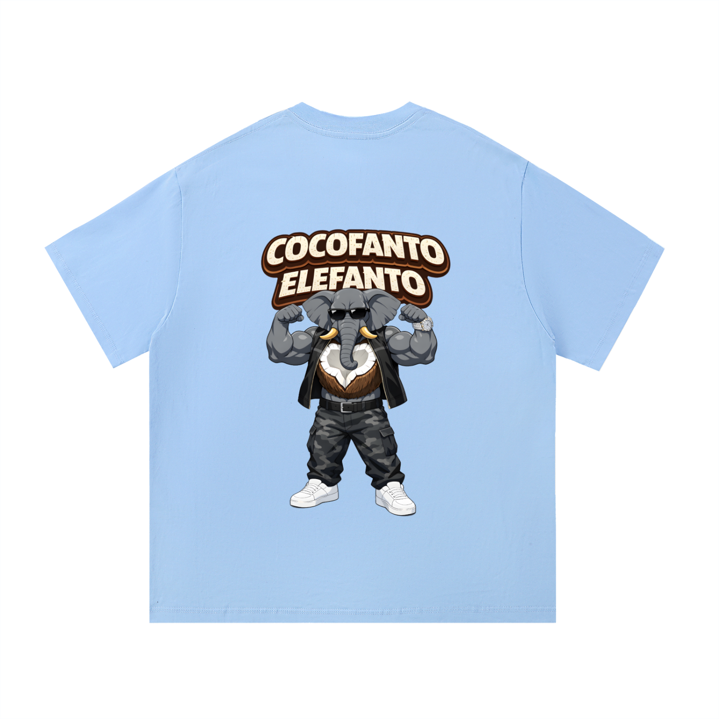 "Cocofanto Elefanto" Essential Cotton T-Shirt