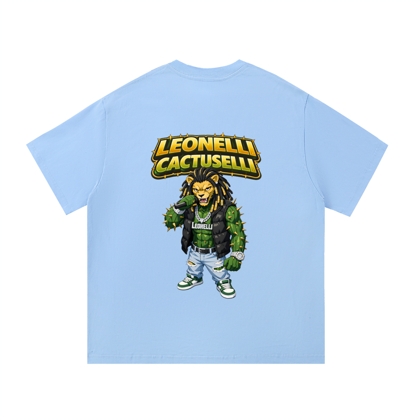 "Leonelli Cactuselli" Essential Cotton T-Shirt