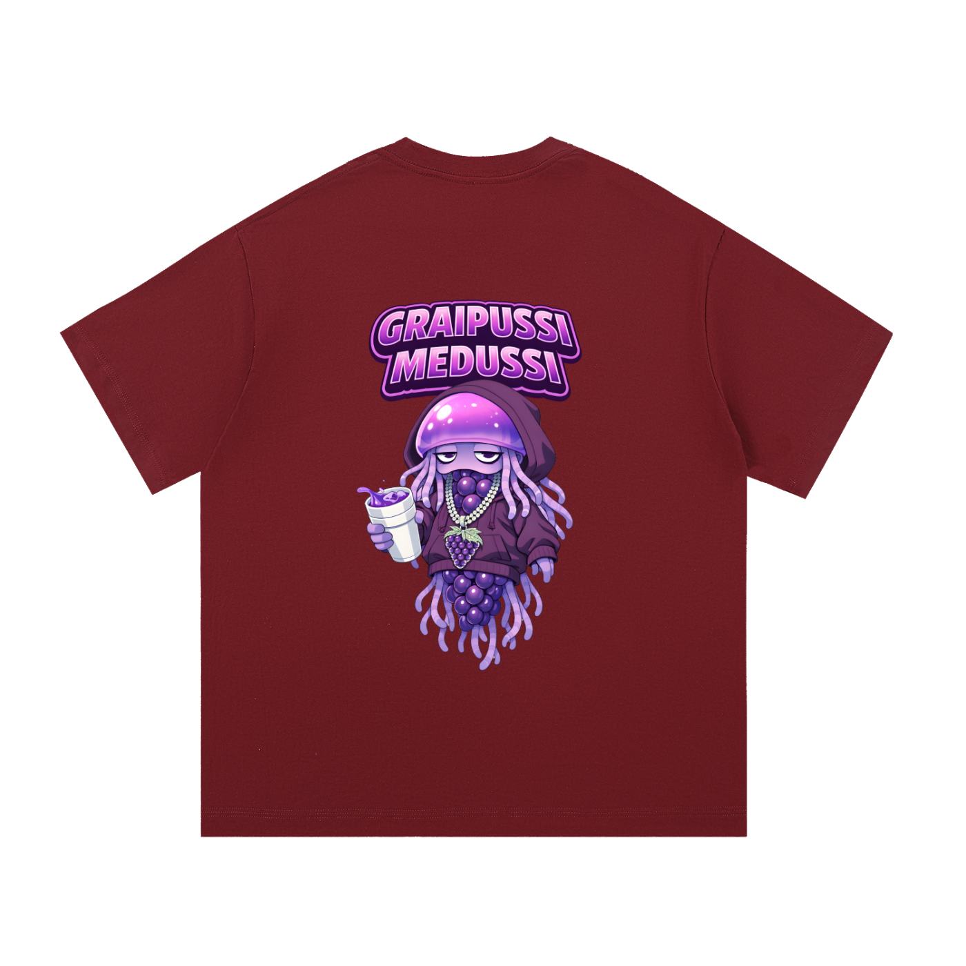 "Graipussi Medussi" Essential Cotton T-Shirt