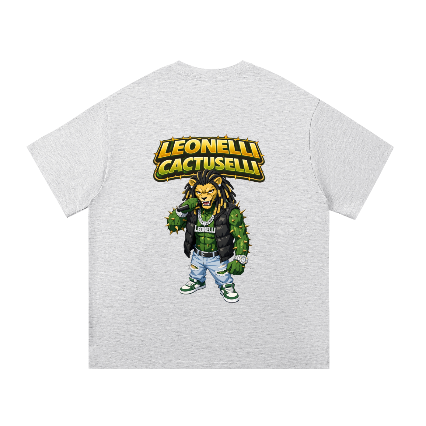 "Leonelli Cactuselli" Essential Cotton T-Shirt