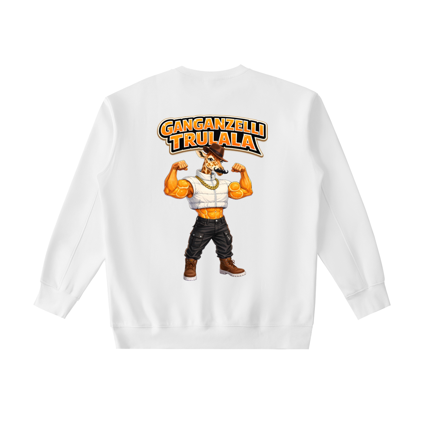 "Ganganzelli Trulala" Essential Heavyweight Crewneck Sweatshirt