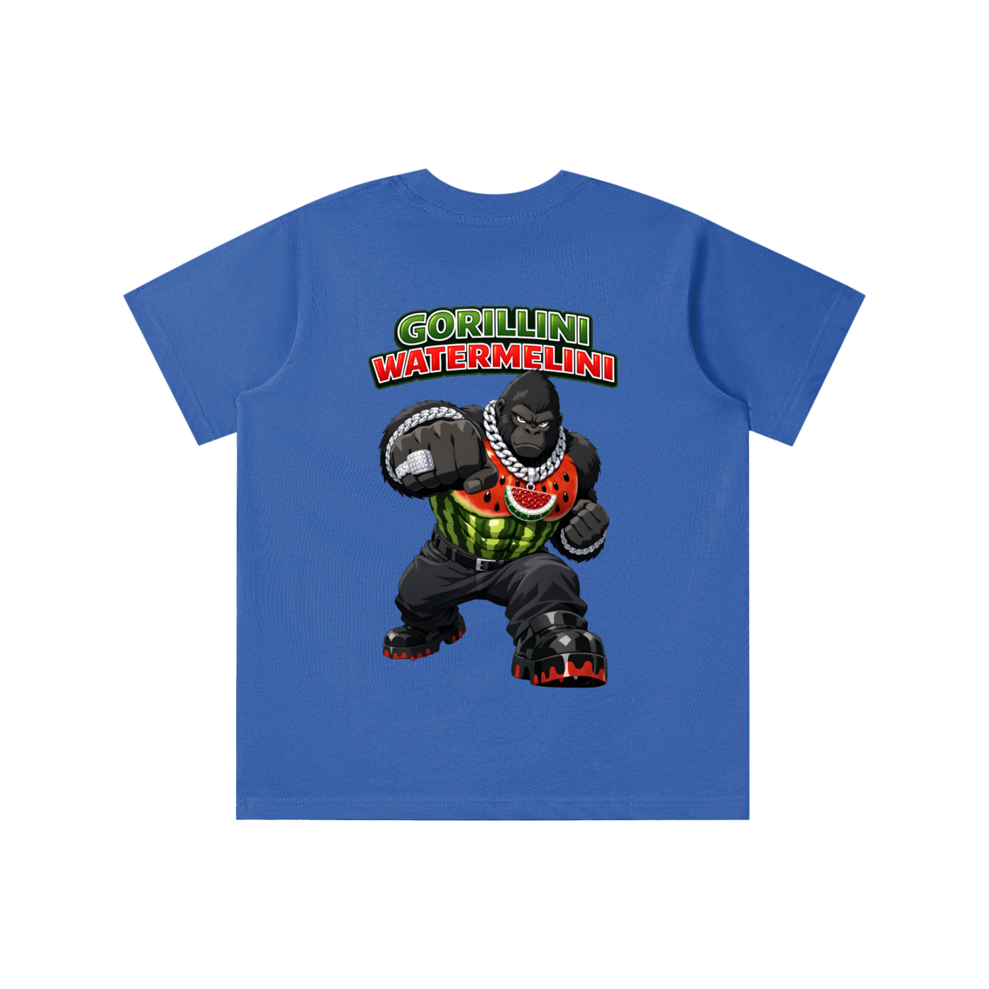 "Gorillini Watermelini" Essential Kids' T-shirt