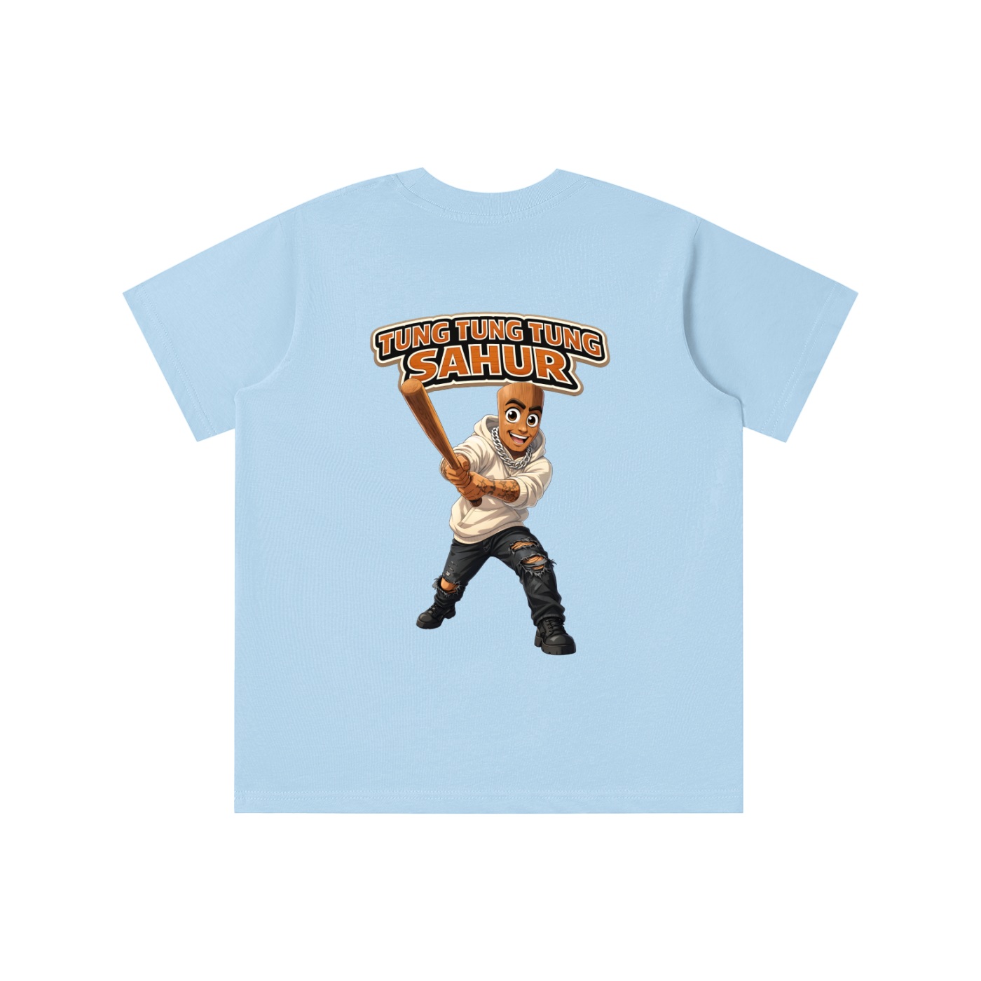 "Tung Tung Tung Sahur" Essential Kids' T-shirt