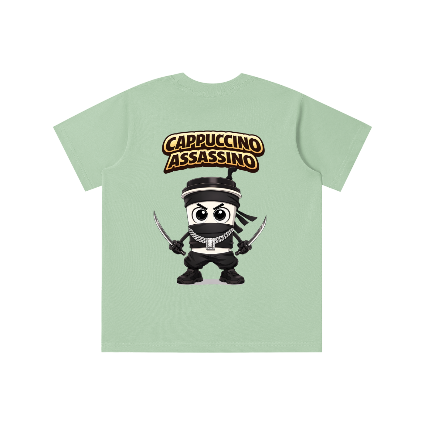 "Cappuccino Assassino" Essential Kids' T-shirt
