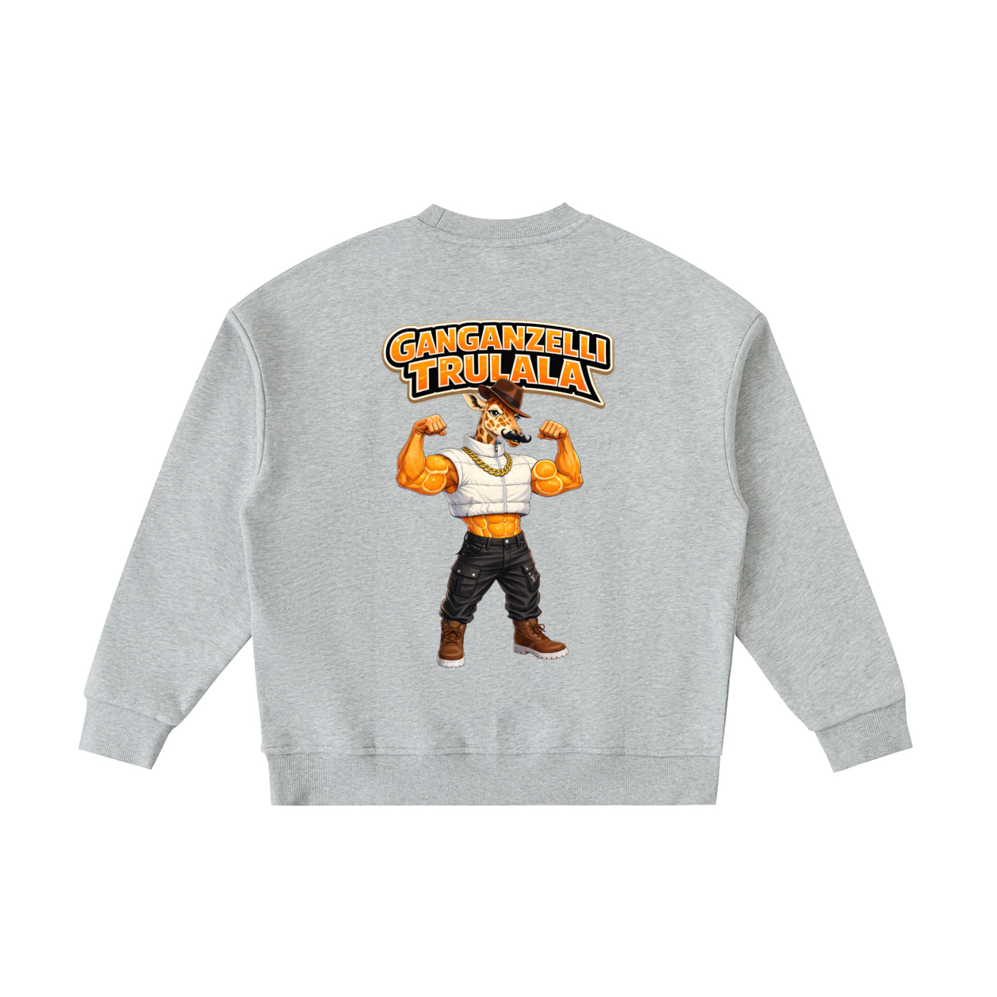 "Ganganzelli Trulala" Essential Fleece Kids' Crewneck Sweatshirt