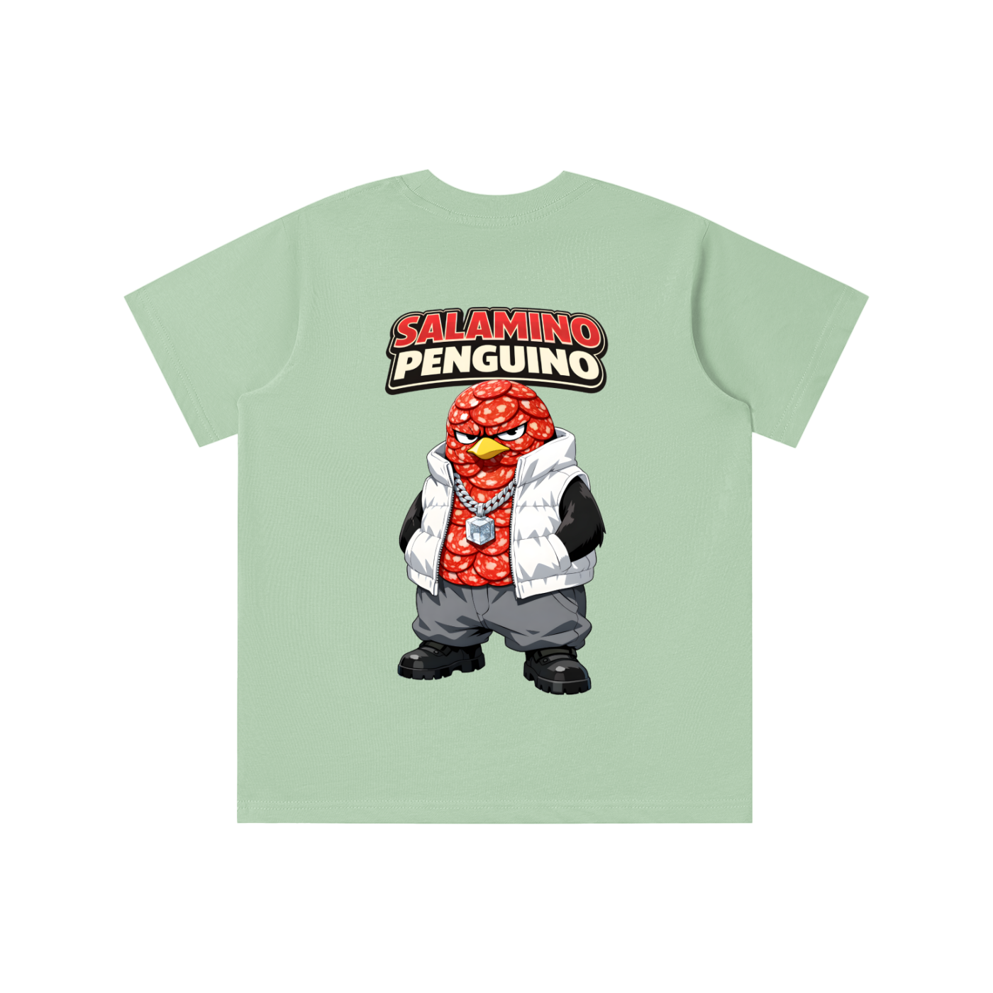 "Salamino Penguino" Essential Kids' T-shirt
